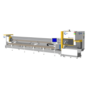 High precision laser pipe cutting machine